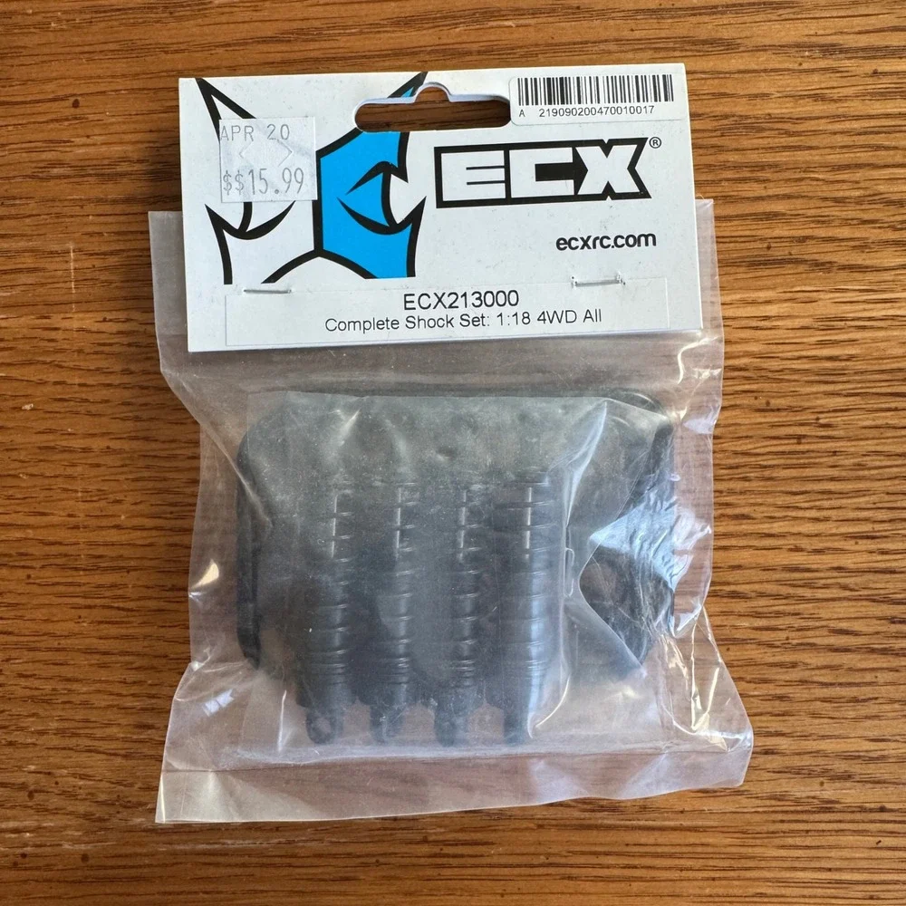 ECX ECX213000 Complete Shock Set‎ 1 18 4WD All RC Car Parts New